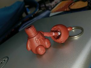 Cute Teddy Bear Keychain