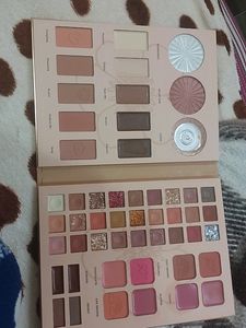 Eyeshadow Palette, Highlighter, Blusher,Contour,L