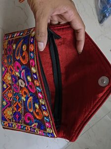 Beautiful Hand Clutch (Embroidery edition)