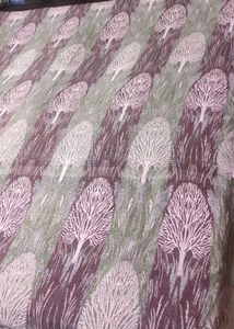Mauve Color Winter Bedsheet Double Bed
