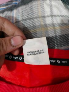 Aape now Camo Print Sweatshirt