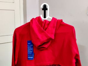 💥BUY1GET1💥 Imported mens red pullover hoodie