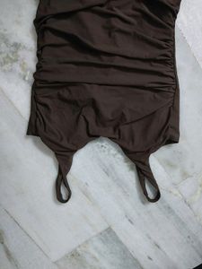 Brown Swimsuit