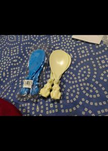 Imported Non Stick Serving Spoons Set Of 2