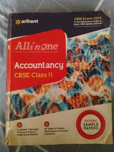 All In One Accountancy CBSE Class 11