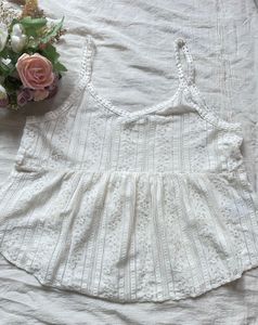 White Lace Cami🤍🪞✨✨