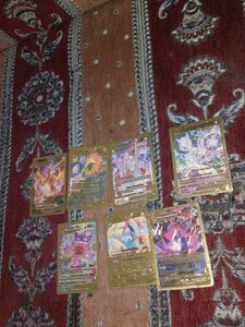 Pokemon Golden Ultra Rarest Vmax And Vstar 7 Cards
