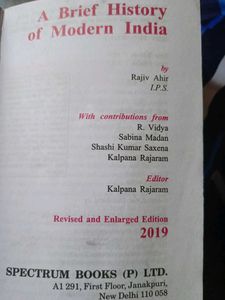 UPSC IAS MODERN HISTORY BOOK