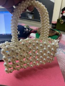 Pearl Beaded Handbag
