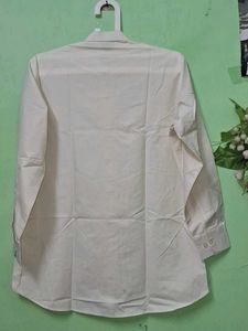 Classic White Men's Shirt