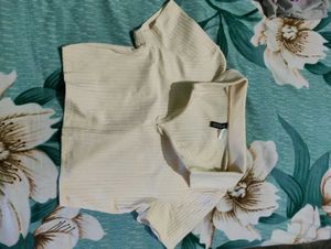 RIBBED H&M TOP