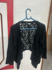 Black Lace Shrug/ Jacket