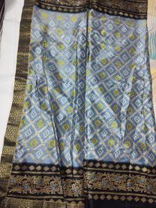 Grey saree