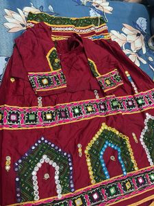 vintage Ethnic Lehenga Choli Set