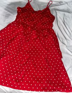 Polka Dot Skater Dress