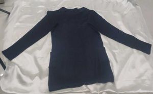 Navy Long Sleeve Dress