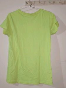 RIO Neon Yellow Tshirt for Girls/ Women
