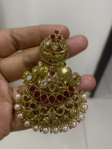 Ethnic Chandbali Earrings