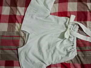 White Short Top
