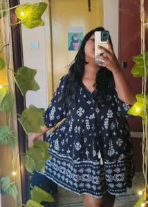 Boho Chic Mini Dress