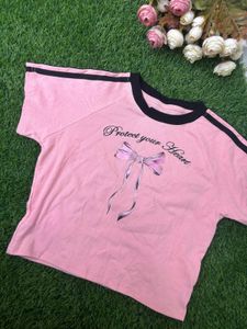 Pink Graphic Tee