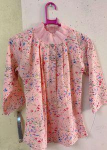 Turtle Neck Top Pink And Pretty
