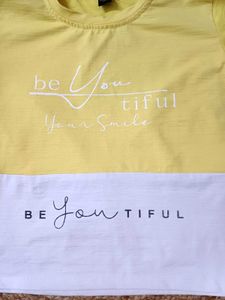 Color Block Graphic Tee