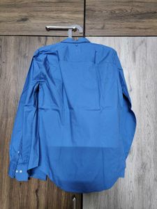 Blue Colour Branded Shirt