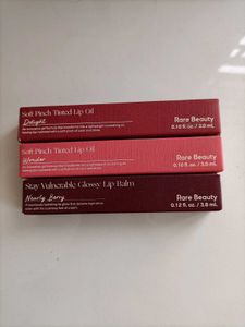 Rare Beauty Tinted Lip Oil,Souffle Creme,Lip Balm