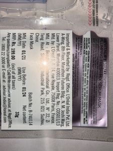 L’Oreal Paris Face Serum Mask And Face Serum Combo