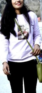 Lavender sweatshirt Winters