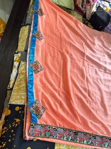 Designer Saree With No Blouse