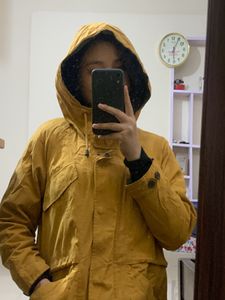 Yellow Parka Jacket