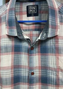 DNMX Plaid Casual Shirt