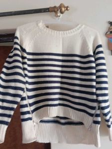 Striped Pullover Sweater
