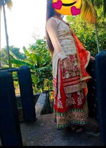Elegant Kurta set.srif 1hours wear kiya