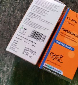 Chemist play roll on.
