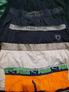 mix Size Men's Boxers and Briefs Bundle