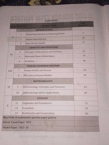 II PUC Biology Exam Partner