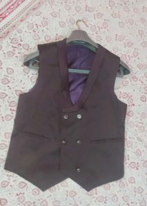 Stylish Maroon 3piece suit