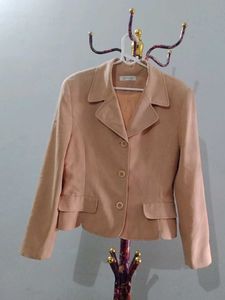 cotton Beige Blazer