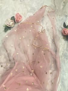 Pink Embroidered Shara Suit New