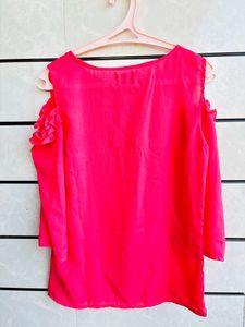 Beautiful Cold Shoulder Top For Women