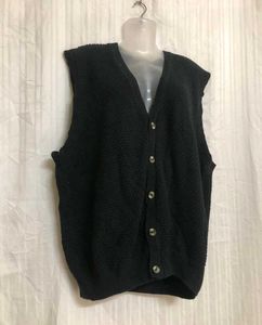 Croft &amp; Barrow Black Wool Sweetshirts
