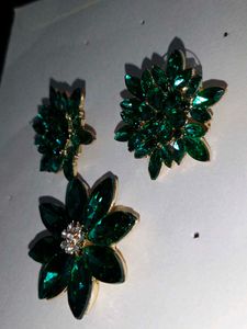 Set Of Finger Ring &amp; Earrings