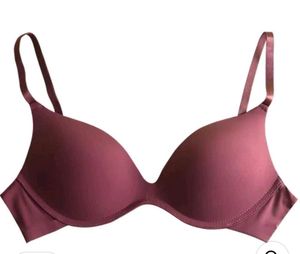 Burgundy Comfort Bra