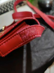 Red Sling Bag
