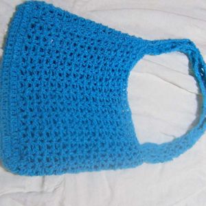 Crochet Bralette And Bag