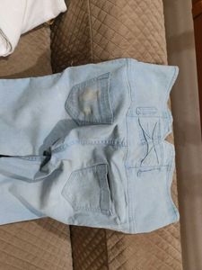 Light Blue High-Waisted Jeans