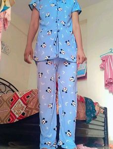 Night Suit Levender Colour.